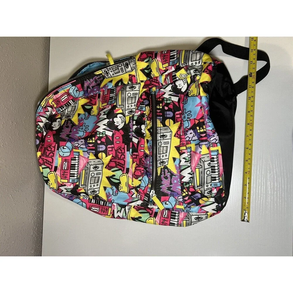 Disney Artist Series Retro Graffiti Mickey Mouse Backpack by Rafael Faria